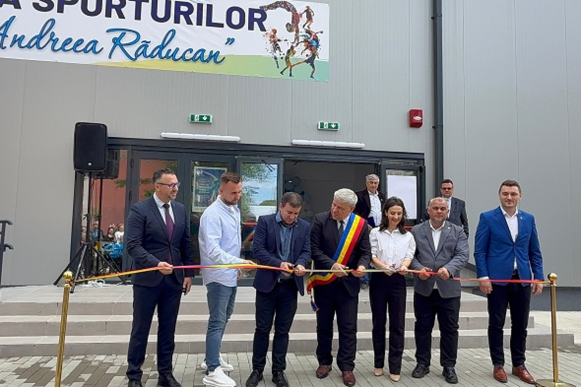 Sală de sport la standarde europene, cu nume de aur: Andreea Răducan!