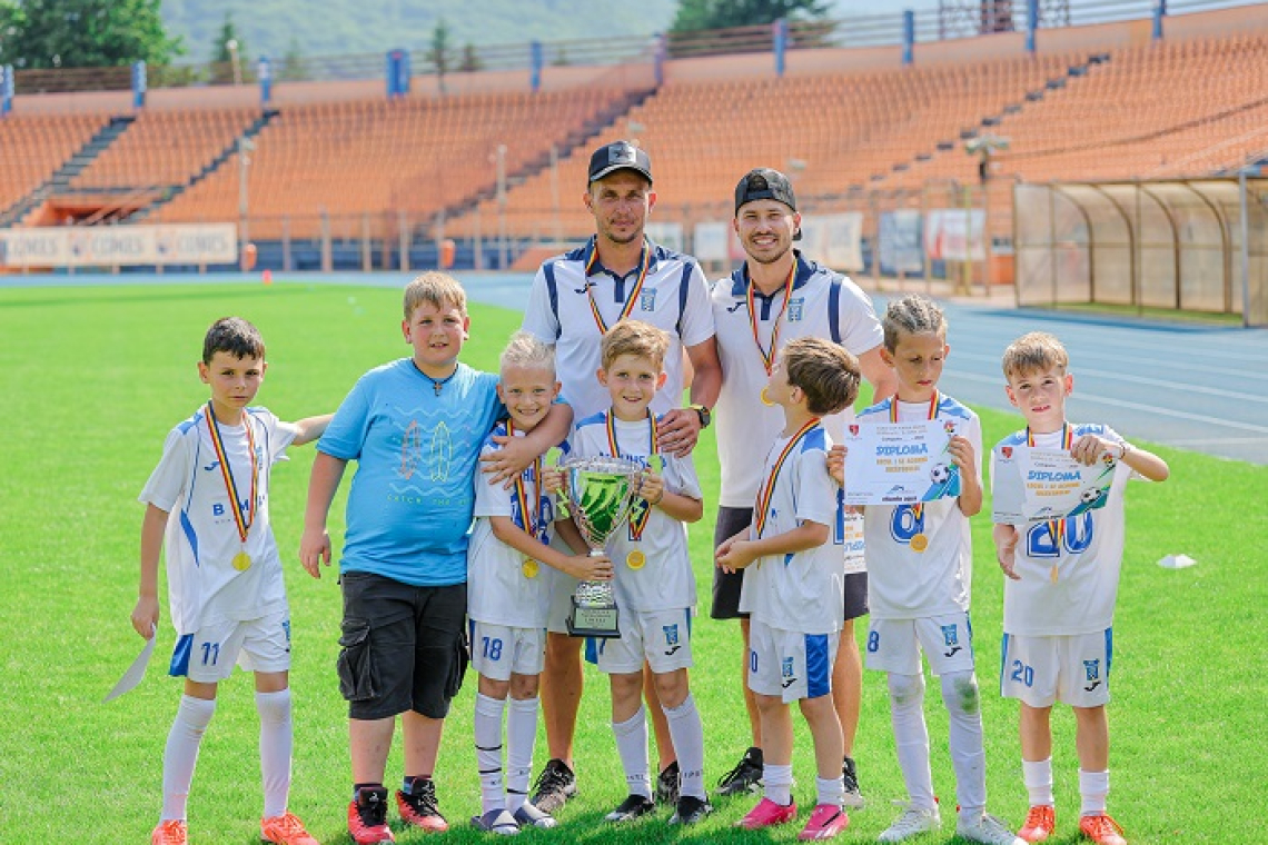 ACS Hușana Huși, câștigătoarea Gold Cup la categoria 2017