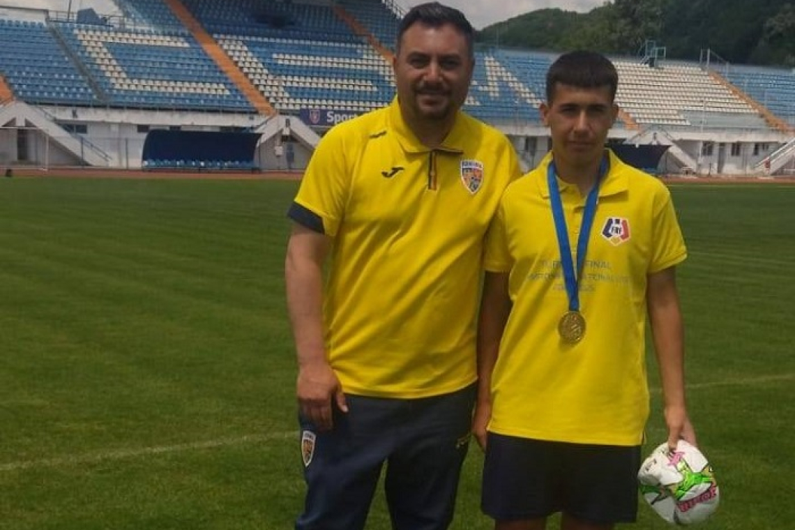 Un hușean în vizorul echipei naționale a României U15!