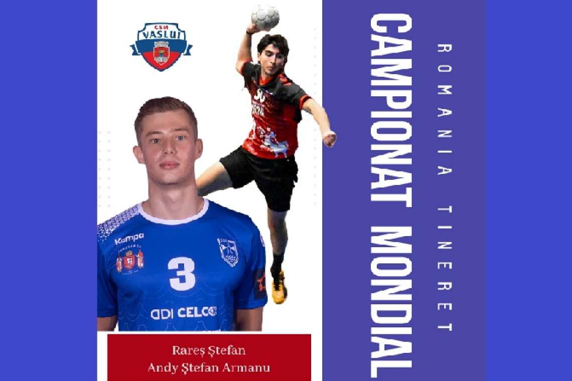 Doi jucători de la CSM Vaslui participă la Mondialul de Tineret!
