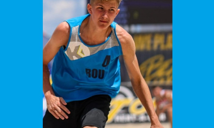 Un puști din Vaslui participă la Europeanul de beach handball
