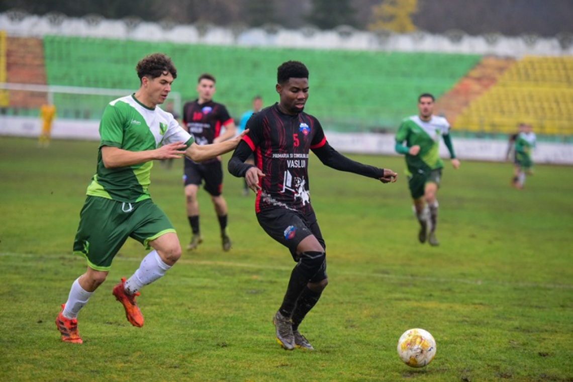 Gabby Batchabi, marcator în victoria categorică cu USV Iași: „Trebuie să fac treabă bună la Vaslui și sper să ajung mai sus”