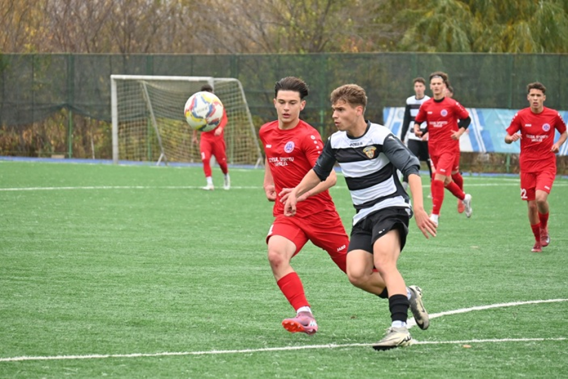 LPS Vaslui, eliminată din Cupa României U19 după înfrângerea cu Aerostar Bacău