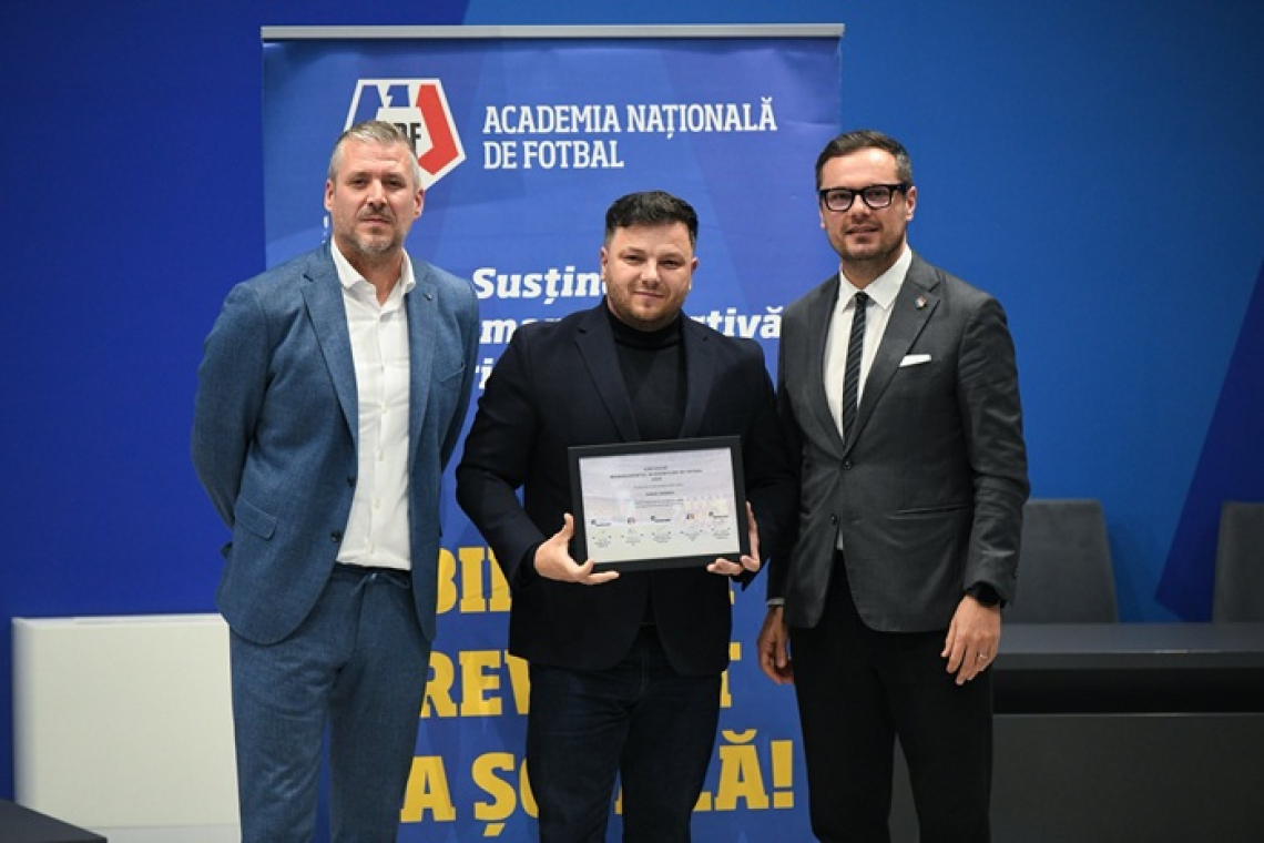 Daniel Dobrea, președintele ACS Hușana Huși, devine oficial manager de academie de fotbal
