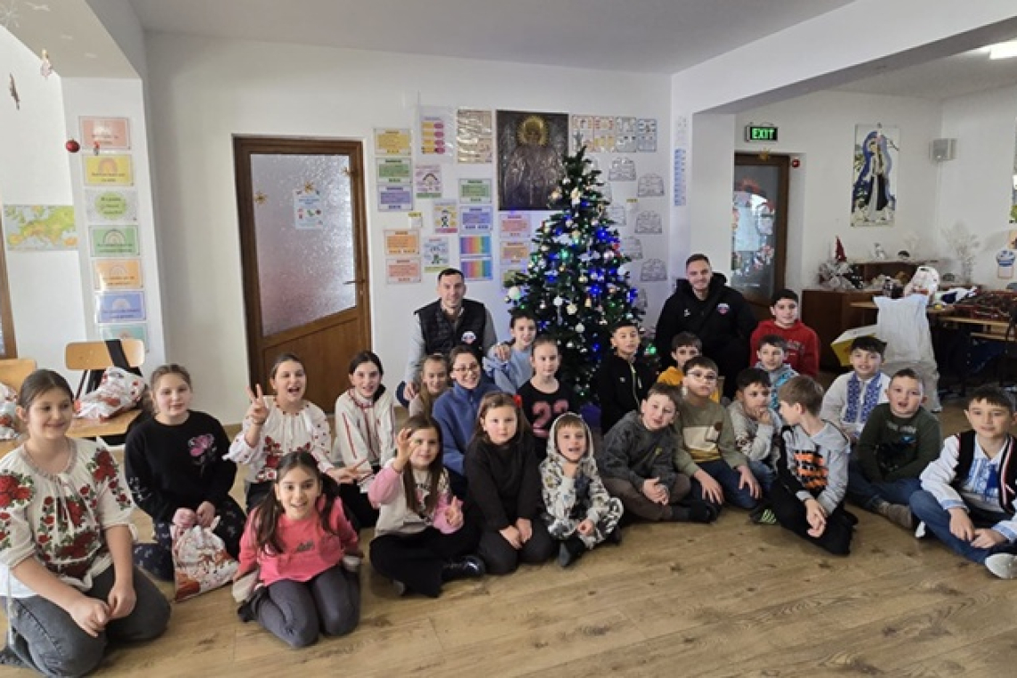 Familia CSM Vaslui, gest de suflet în prag de sărbători