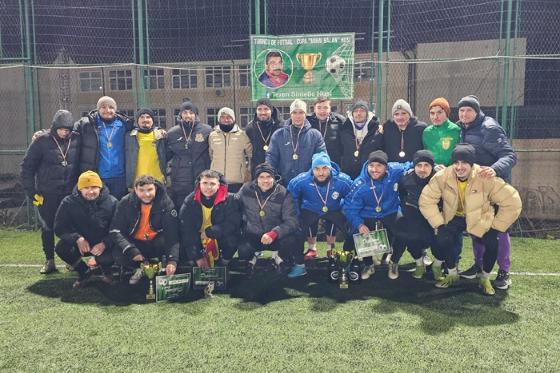 Lucafee câștigă prima ediție a Cupei „Mihai Bălan”, turneu dedicat memoriei fostului fotbalist hușean
