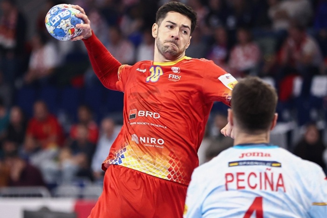 Gabriel Cumpănici încheie EHF EURO cu naționala României: un gol spectaculos și un gest de fair-play remarcat de EHF