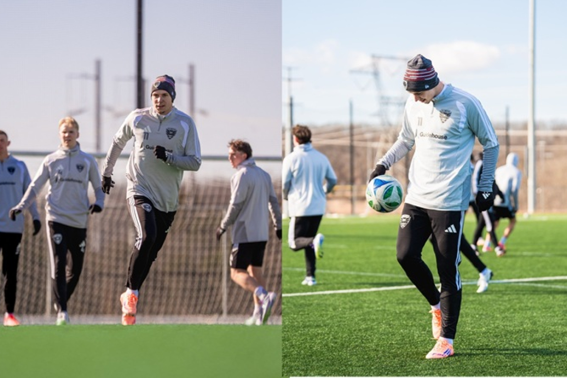 Primele imagini cu Louis Munteanu în tricoul lui DC United: debut oficial pe 7 februarie, duelul cu Messi pe 7 martie