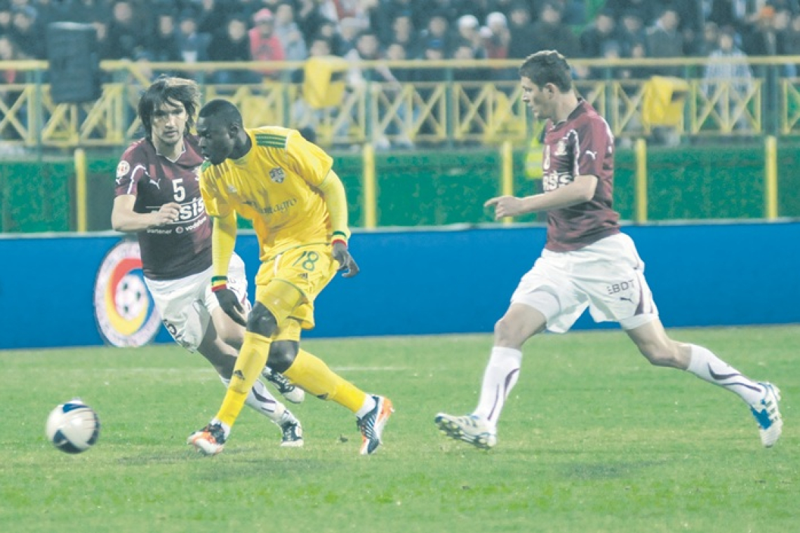 Ousmane N'Doye, fostul fotbalist al FC Vaslui, antrenor și proprietar de școală de fotbal