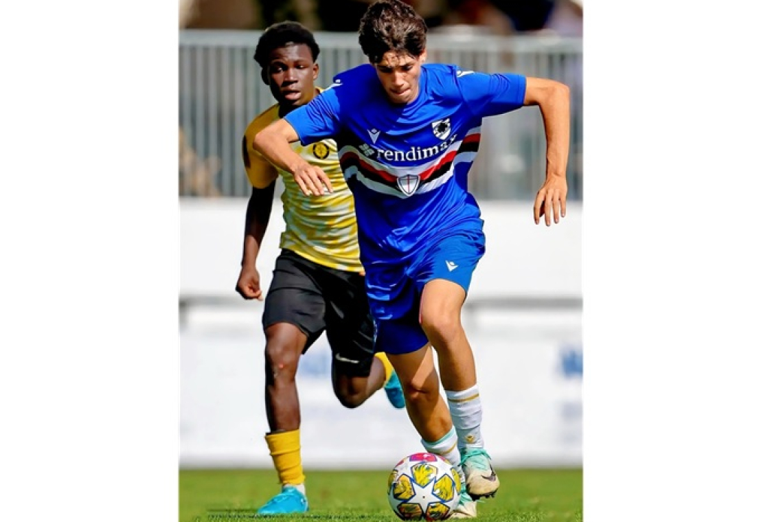 Ștefan Amarandei strălucește la Sampdoria Primavera 2: 6 goluri în acest sezon