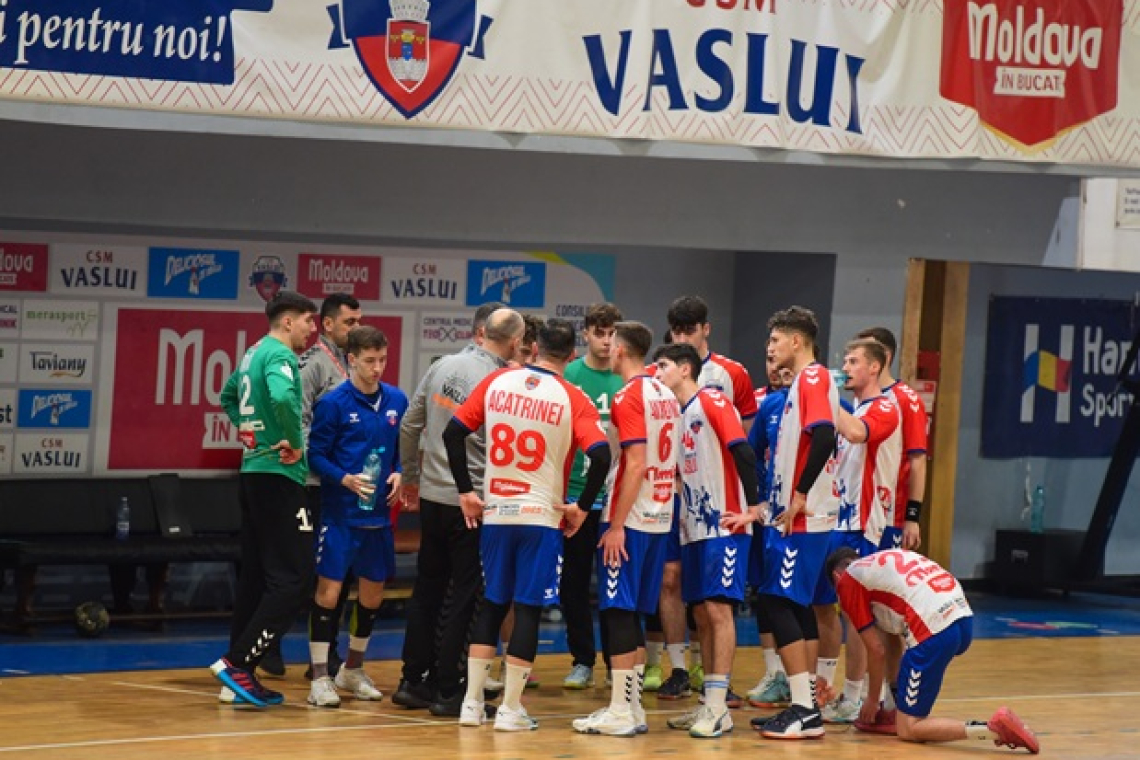Echipa secundă a CSM Vaslui încheie sezonul regular pe podium