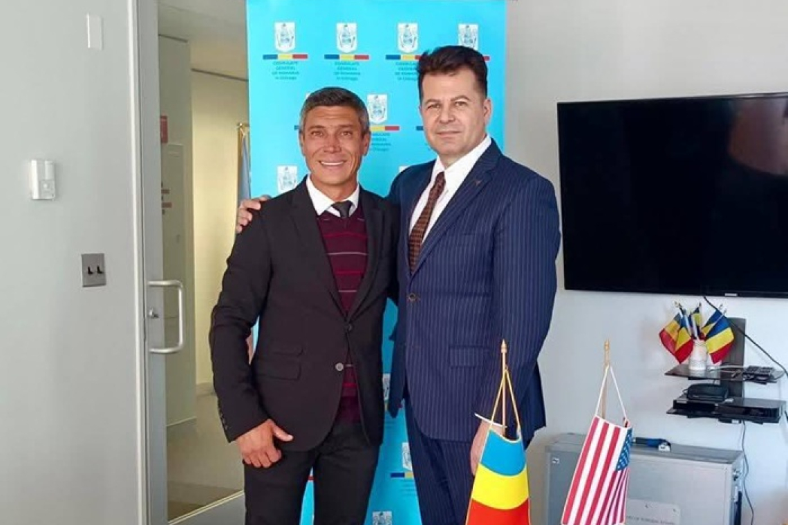 iProSkills Academy, pas important în diplomația sportivă: întâlnire oficială la Consulatul României din Chicago