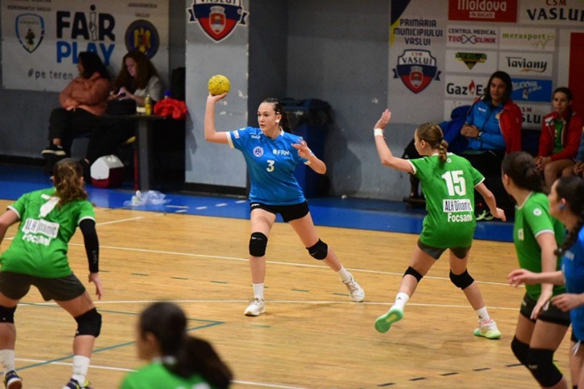 Vasluiul devine centru de selecție pentru viitoarele tricolore ale handbalului românesc