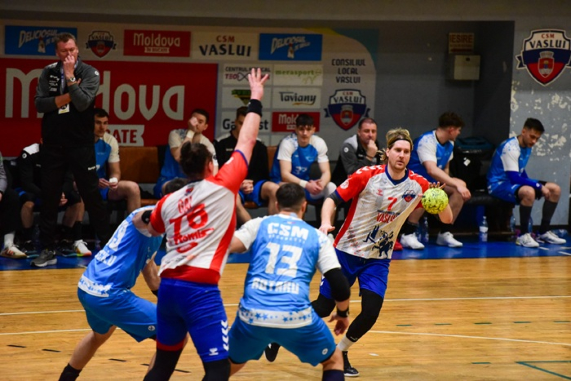 CSM Vaslui, pe un loc istoric 4 în Liga Zimbrilor după victoria cu CSM București