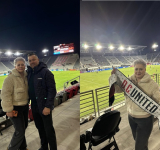 Louis Munteanu, susținut de părinți la debutul în MLS