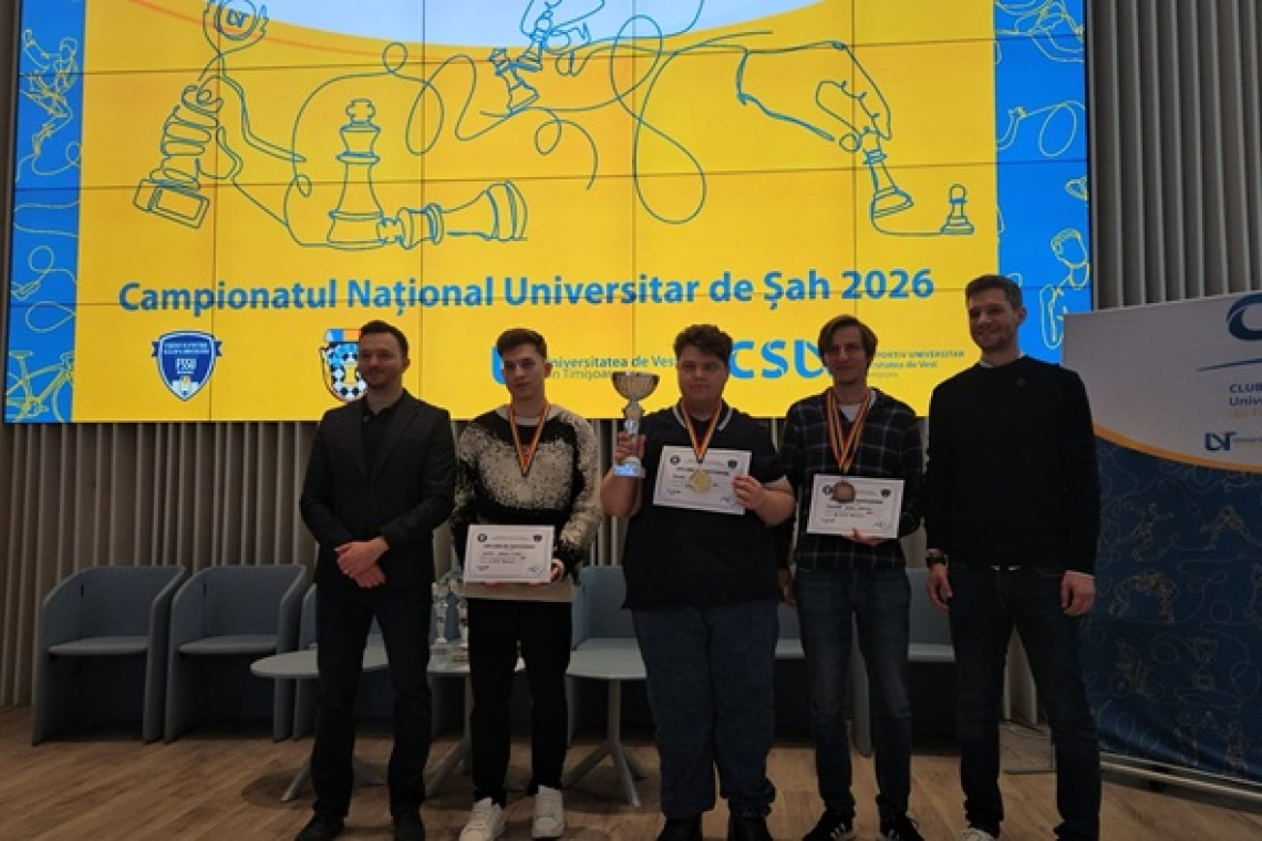 Ștefan Prisacaru, campion național universitar la șah blitz