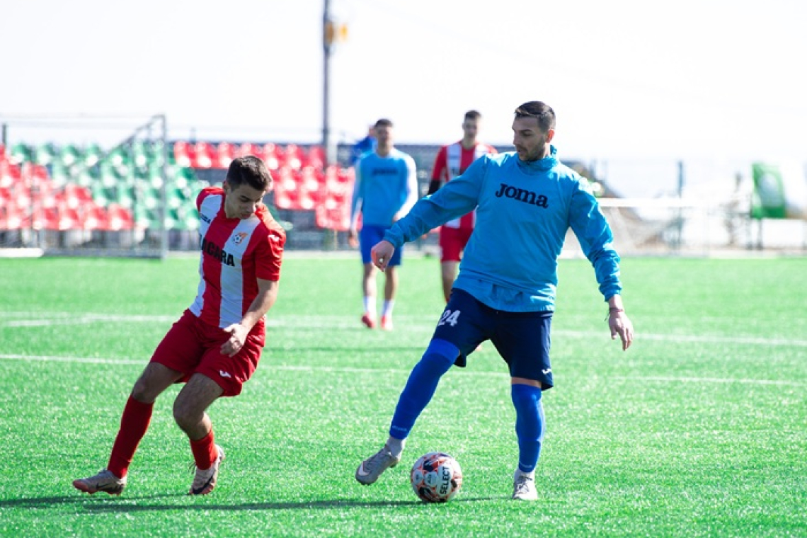 CSM Hușana Huși a câștigat amicalul cu Flacăra Muntenii de Sus, scor 6-0