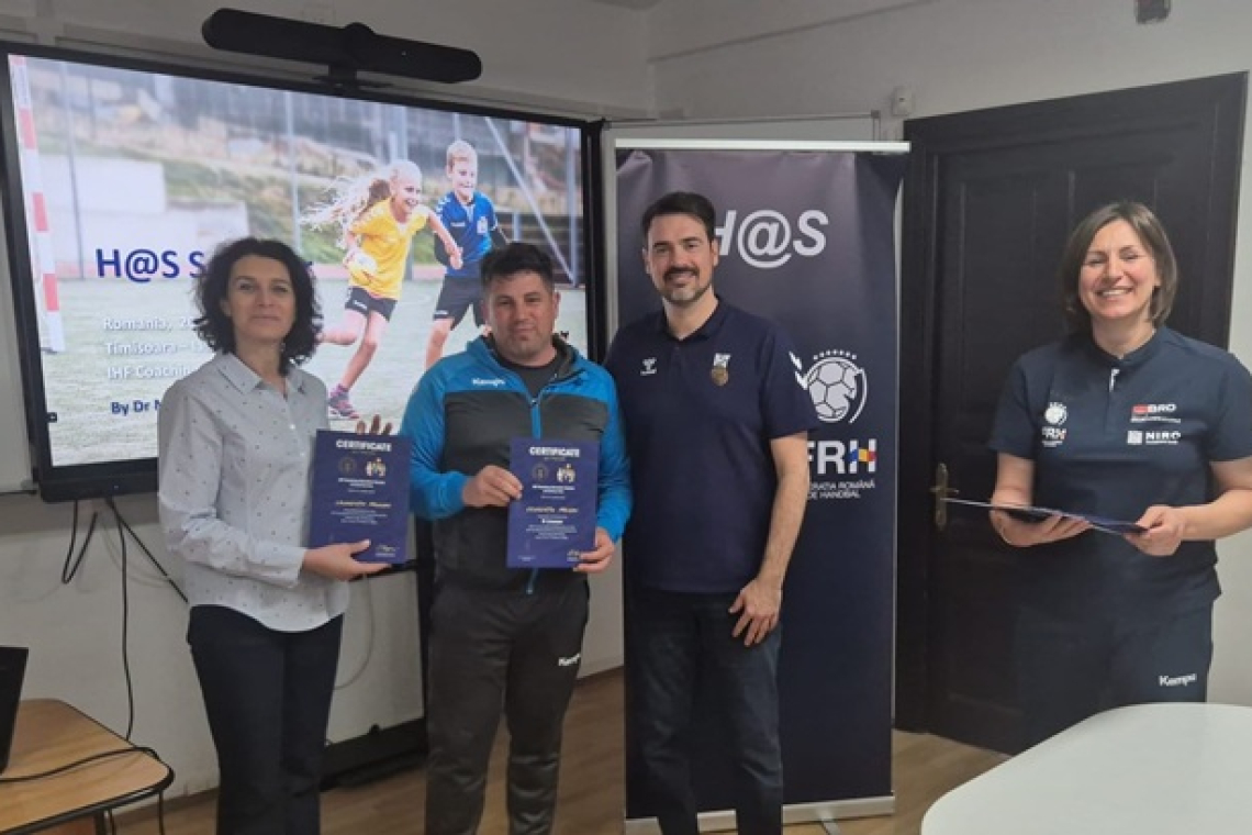 Excelență în handbal: ACS Blue Stars Huși face pasul spre standardele internaționale IHF
