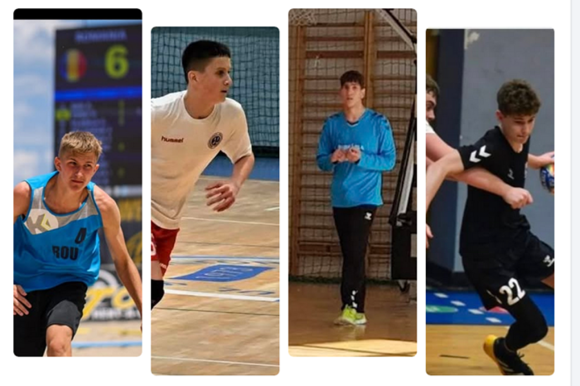 Patru juniori de la LPS, convocați la naționala de beach handball