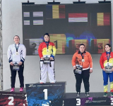 Andra Larisa Chirilă, aur european la forță! Vasluiul strălucește la Maribor