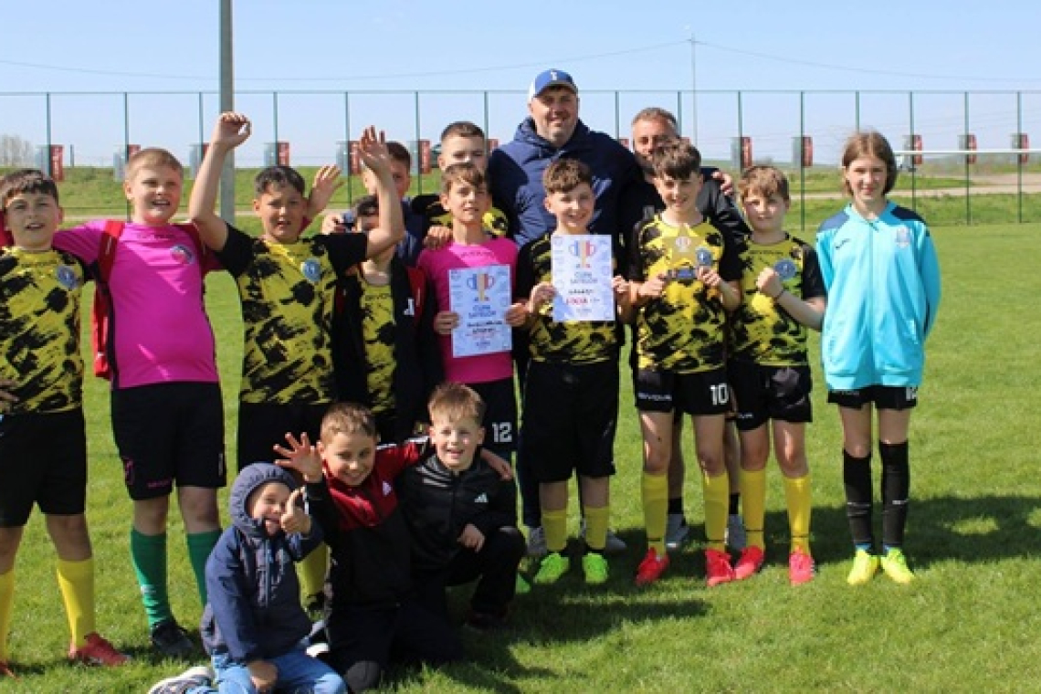 Găgeștiul a noua campioană județeană la Cupa Satelor la fotbal U13