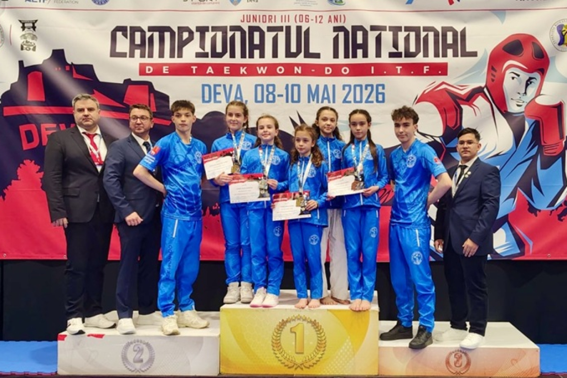 Aur pentru Vaslui! Copiii de la ACS Liga de Est au cucerit podiumul național la Deva