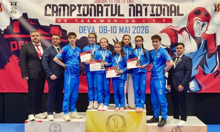 Aur pentru Vaslui! Copiii de la ACS Liga de Est au cucerit podiumul național la Deva