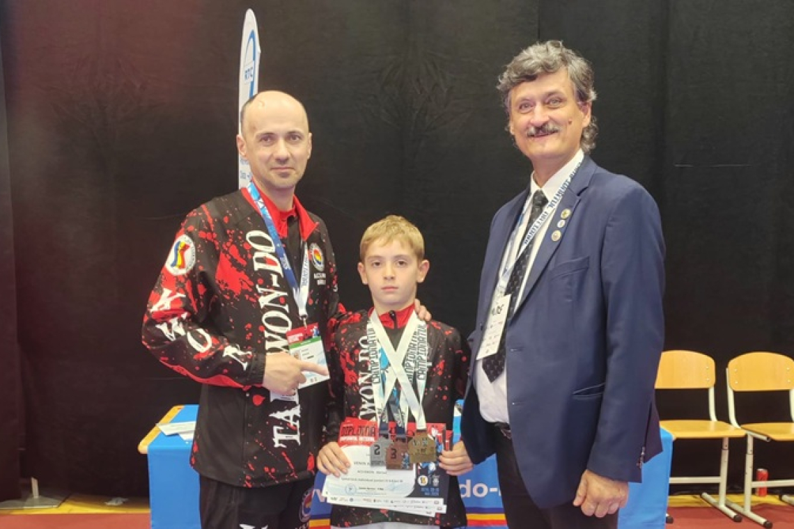 Micuțul campion care face senzație în România! Alexandru Venin a cucerit podiumul național la doar 8 ani