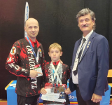 Micuțul campion care face senzație în România! Alexandru Venin a cucerit podiumul național la doar 8 ani