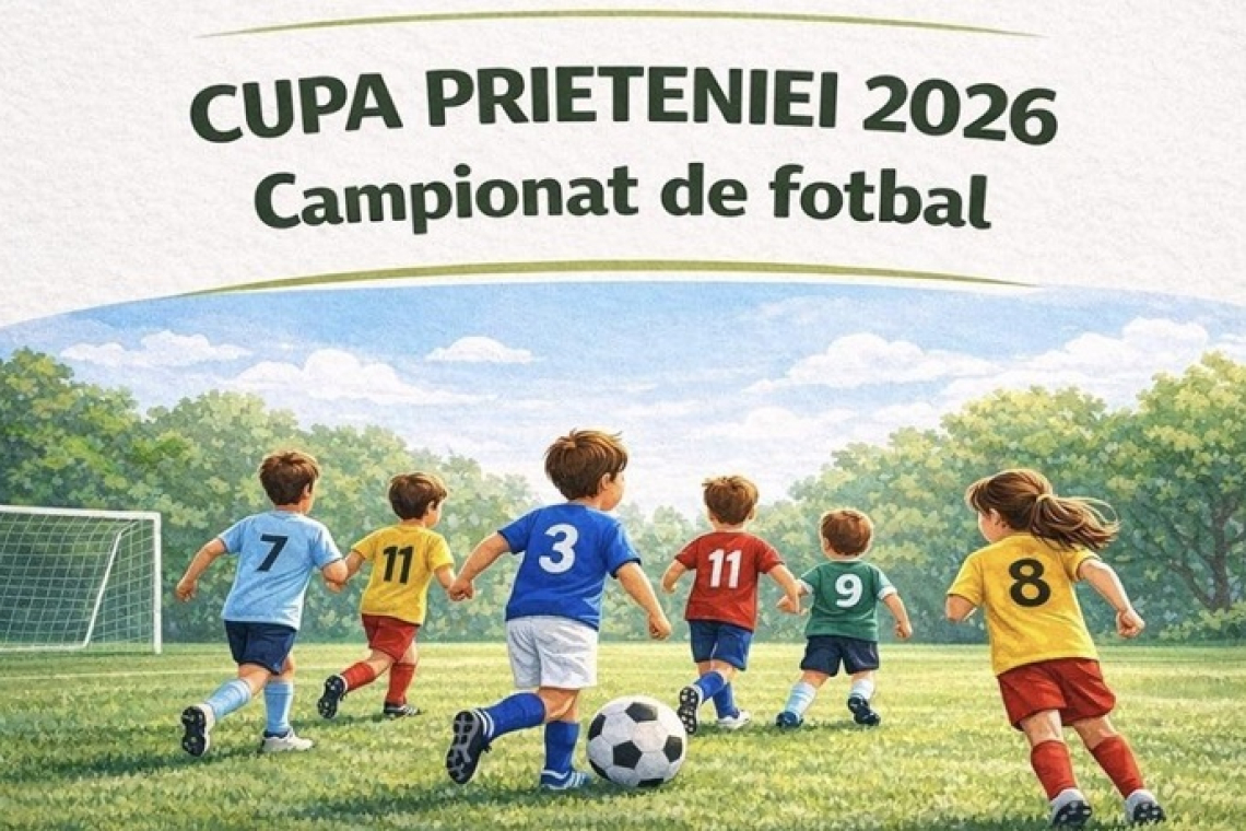 Fotbal, premii și distracție totală! Peste 100 de elevi se întâlnesc la „Cupa Prieteniei”