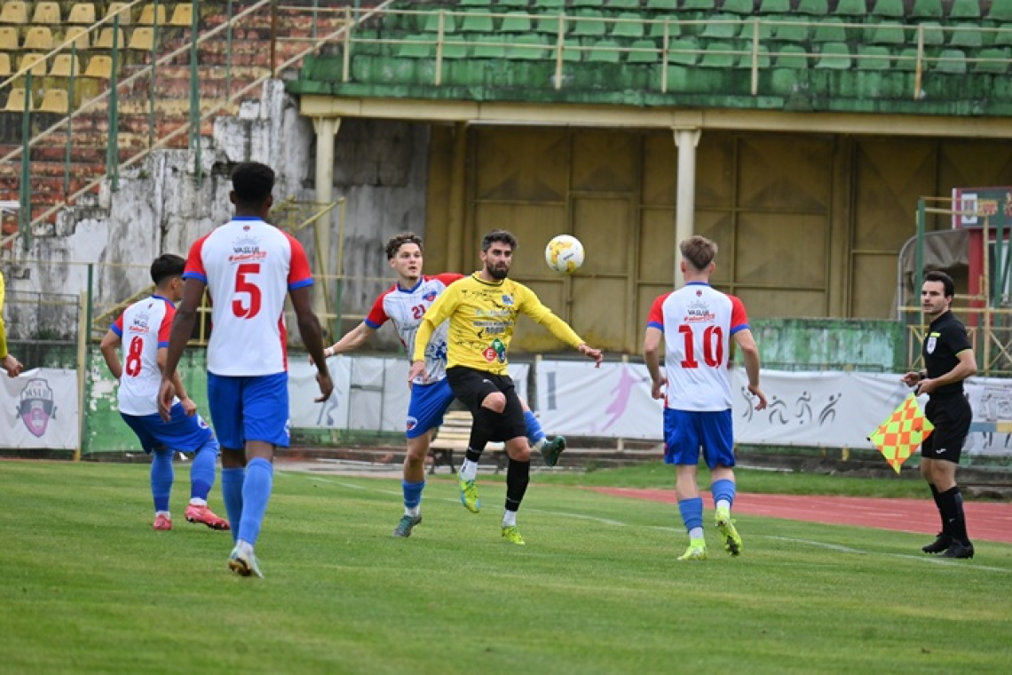 CSM Vaslui încheie sezonul pe primul loc în play-out, în ciuda eșecului de la Adjud