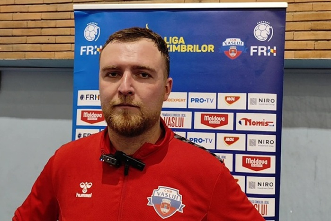 Mesajul portarului Vlăduț Rusu înaintea finalei pentru podium: „Cu suporterii noștri o să facem un meci mare”