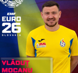 Un vasluian vrea să cucerească Europa! Vlăduț Mocanu intră azi cu România în lupta pentru titlul european la minifotbal