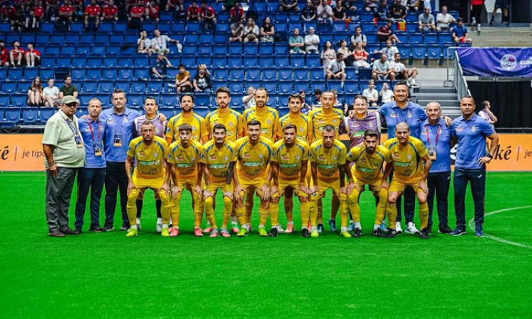 România, egal dramatic cu Spania la debutul EURO de minifotbal! Vlăduț Mocanu, pe teren pentru „tricolori”
