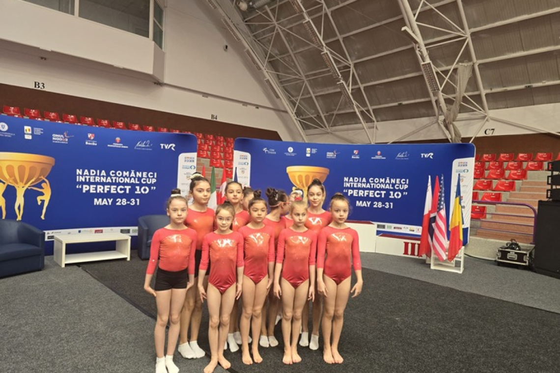Gimnastele din Bârlad au făcut senzație la Cupa „Nadia Comăneci”! Aur, bronz și o ploaie de clasări în top 8