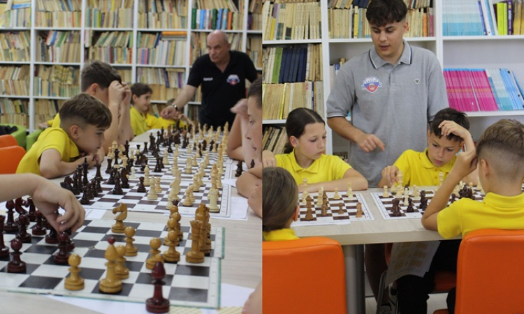 ♟️Șahul, o lecție despre strategie, răbdare și inteligență la Școala „Constantin Motaș” Vaslui 