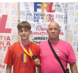 Medalie de bronz pentru Mihai Iurașcu Gheghici la un puternic turneu internațional de lupte