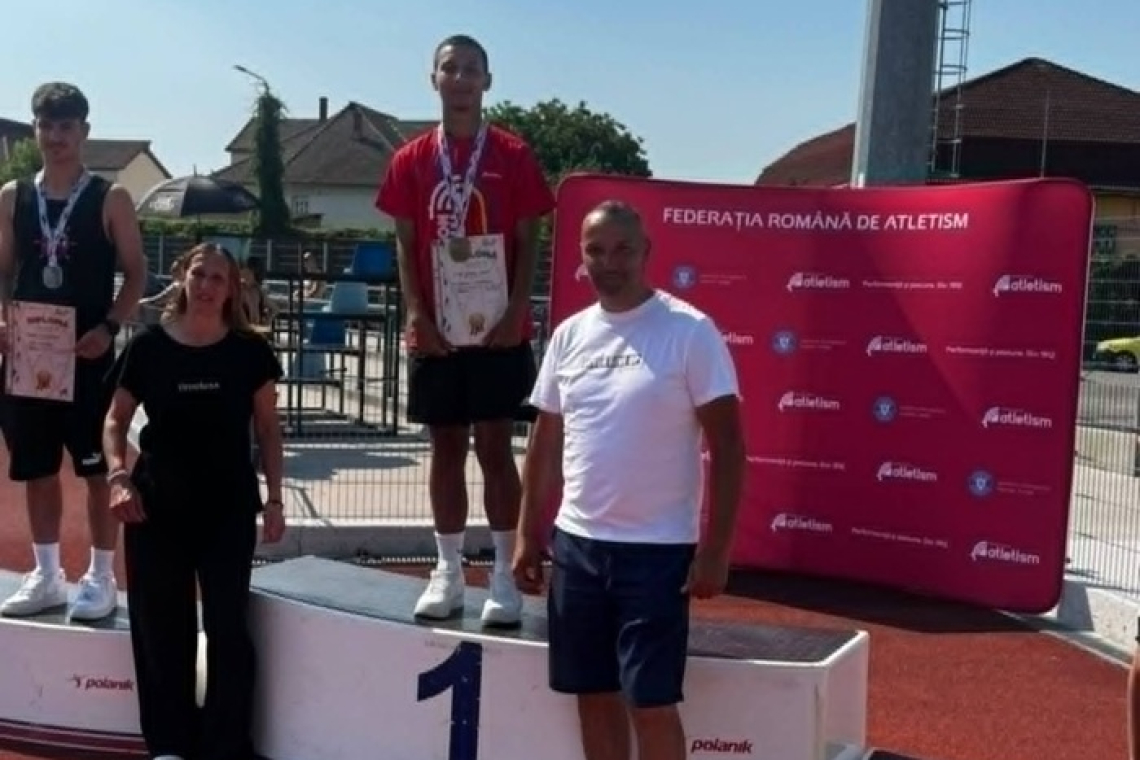 Aur pentru Vaslui! Dragoș Fîră a devenit campion național și pleacă la Europene cu un nou record personal