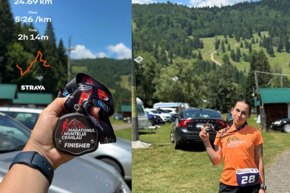 Bârlădeanca Ioana Antal, pe locul 4 la Maratonul Muntelui Ceahlău
