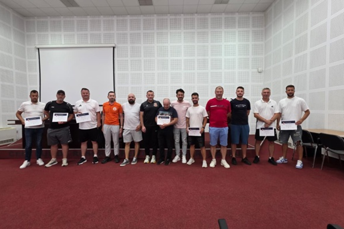 Cele zece cluburi vasluiene, certificate de FRF, au primit distincțiile