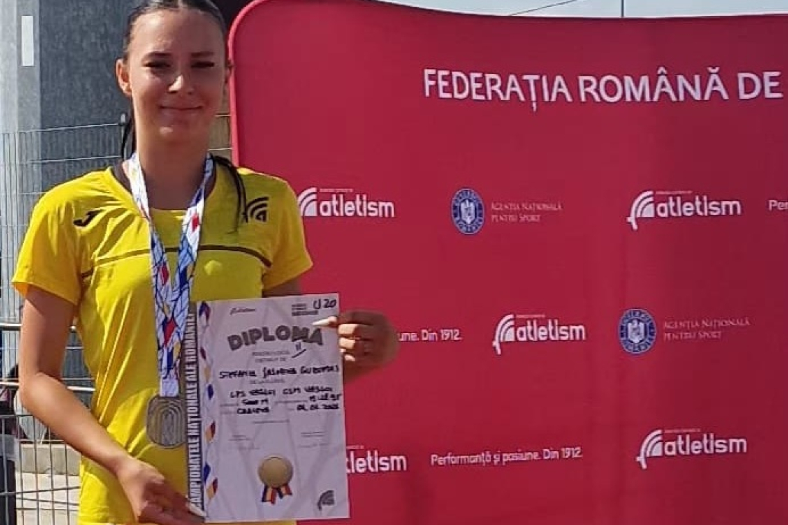 Jasmina Guzumaș, vicecampioană națională Under 20 la 5.000 de metri