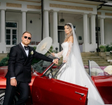 Vlad Rusu, portarul CSM Vaslui, nuntă de poveste! Goalkeeperul vasluian și-a unit destinul cu Anca Maria Maxim