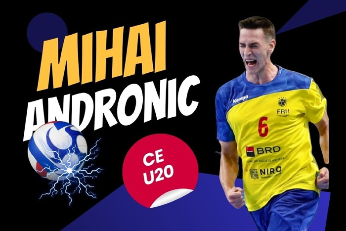 Vasluianul Mihai Andronic, calificare spectaculoasă cu România în Main Round-ul EURO U20!