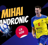 Vasluianul Mihai Andronic, calificare spectaculoasă cu România în Main Round-ul EURO U20!