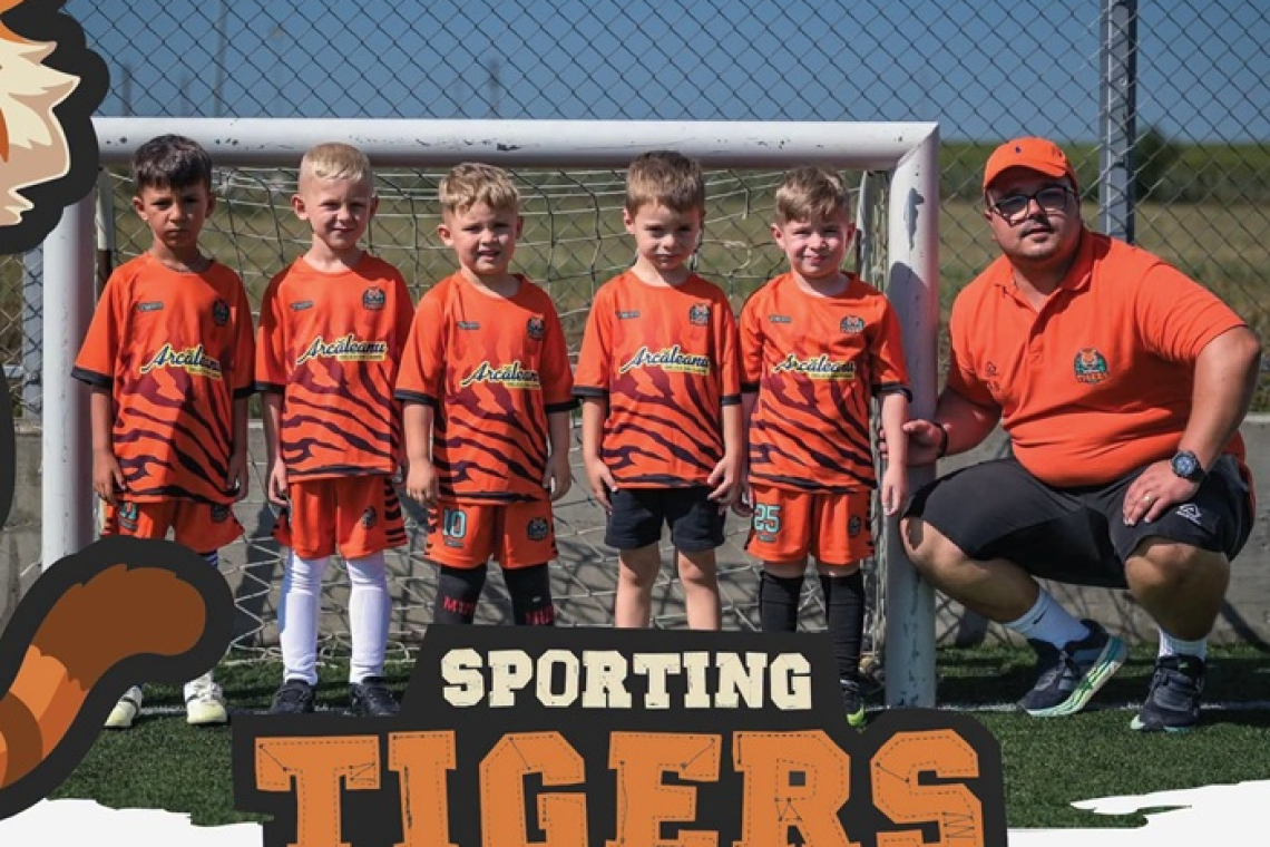 Mini-Tigrișorii Sporting Tigers Vaslui au cucerit medalia de bronz la Miroslava Youth Cup