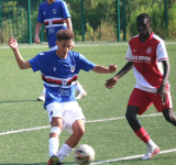 David Amarandei, start spectaculos la Sampdoria U17! Două goluri în primul amical, contra lui AS Monaco