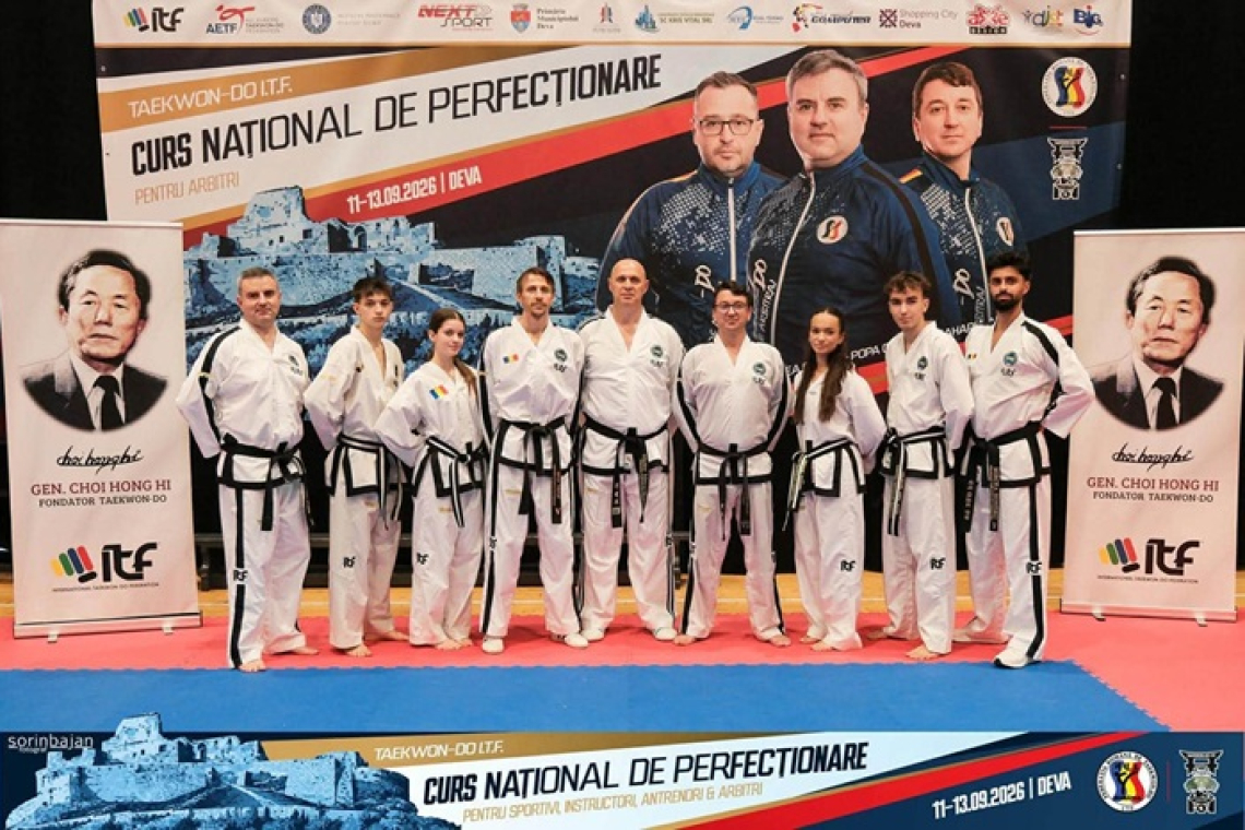 ACS Liga de Est Vaslui, prezentă la Stagiul Național de Taekwon-Do ITF de la Deva
