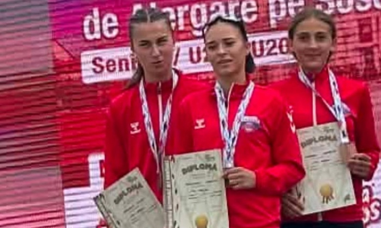 Aur pentru echipa feminină de la CSM Vaslui la Campionatul Național de 5 km!