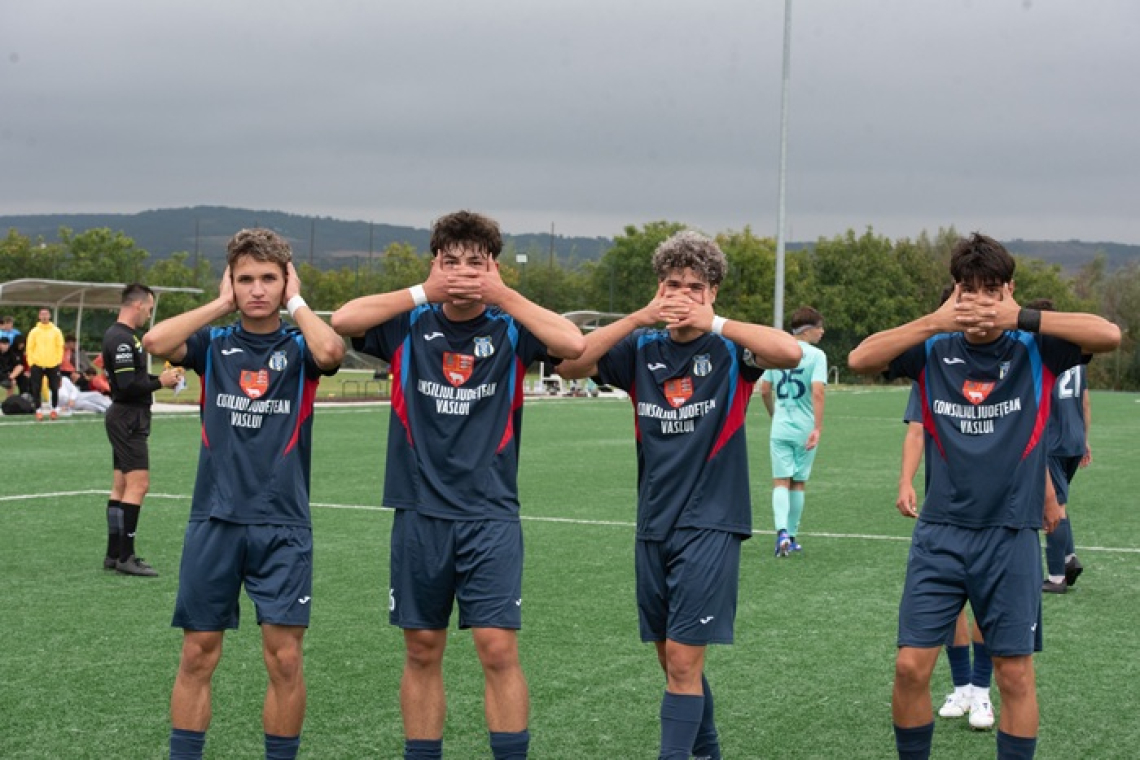 „Gyökeres mood” s-a viralizat și în fotbalul vasluian! Puștii de la Hușana, inspirați de atacantul lui Arsenal
