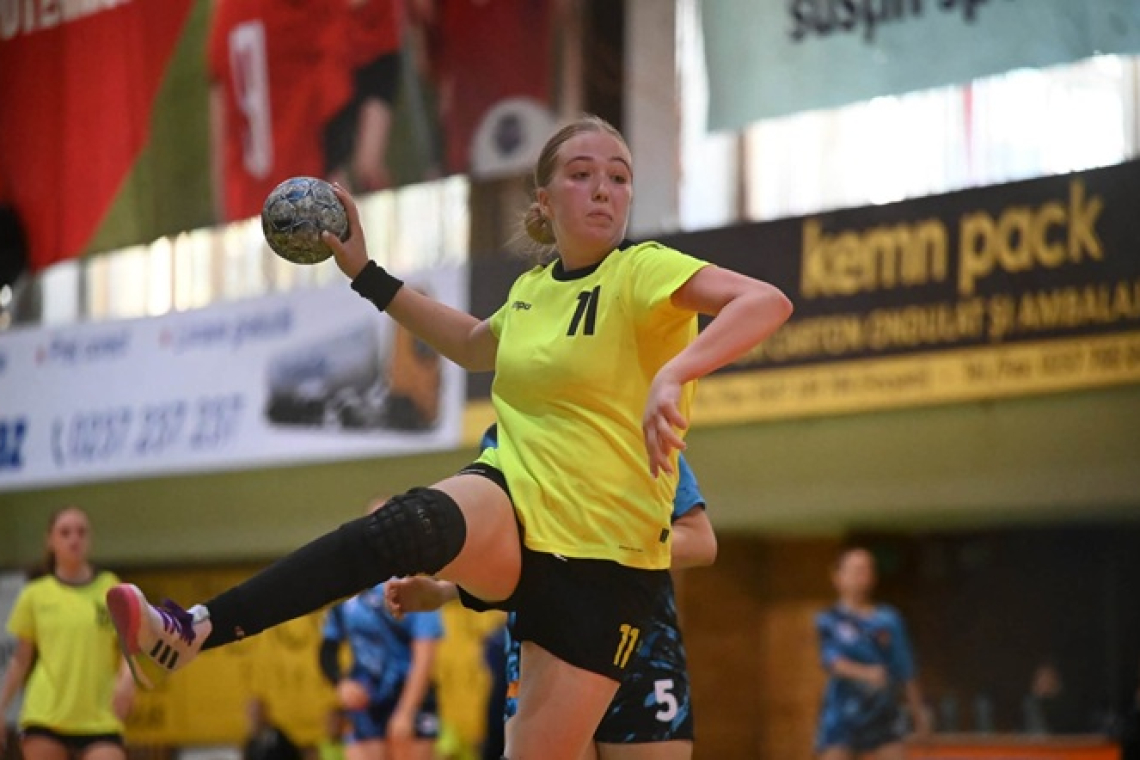 LPS Vaslui, singura echipă neînvinsă din Seria A a Campionatului Național de handbal feminin U19!